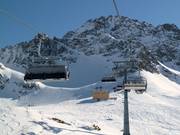 Jägeralp-Express - 6er Hochgeschwindigkeits-Sesselbahn (kuppelbar) mit Abdeckhauben und Sitzheizung