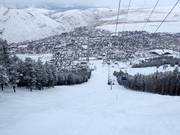 Schwere Abfahrt Upper Exhibition