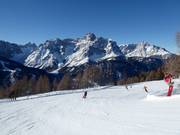 Start der Piste Drei Zinnen