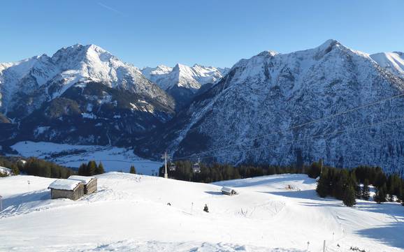 Skifahren bei Elbigenalp