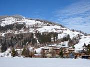 Blick von Sillian auf das Skigebiet