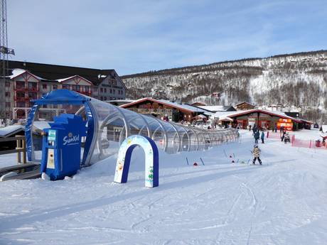 Skigebiete für Anfänger in Nordschweden – Anfänger Tänndalen