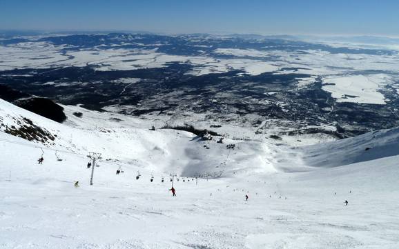 Höchstes Skigebiet in der Slowakei – Skigebiet Tatranská Lomnica