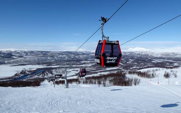 Höchste Talstation in Hemavan Tärnaby – Skigebiet Hemavan