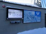 Informationen an der Bergstation der Aerial Tram