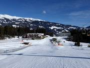 Pisten an der Mittelstation