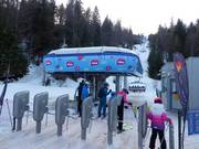 Skočine - 6er Hochgeschwindigkeits-Sesselbahn (kuppelbar)