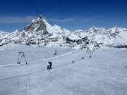 Plateau Rosa 1 - Schlepplift mit T-Bügel/Anker