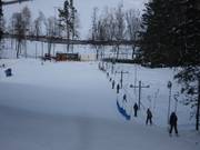 Hauptabfahrt unterer Teil