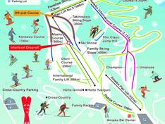 Pistenplan Owani Onsen