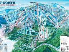Pistenplan 49 Degrees North Mountain Resort