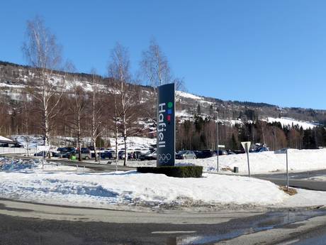 Lillehammer: Anfahrt in Skigebiete und Parken an Skigebieten – Anfahrt, Parken Hafjell