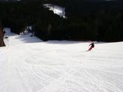 Steilere Abfahrt am Kißlingerlift
