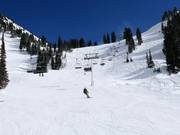 Piste an der Sesselbahn Collins