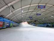 Blick auf die Piste 3 von oben