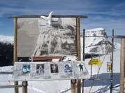 Einfahrt zur den extrem schweren Abfahrten The Wildwest