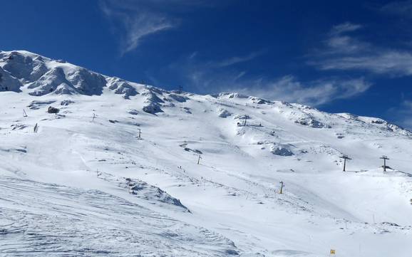 Skigebiete für Könner und Freeriding Griechenland – Könner, Freerider Mount Parnassos – Fterolakka/Kellaria