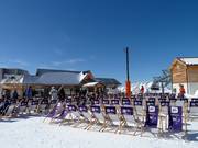 Großrestaurant Marmottes an der Marmottes Sesselbahn