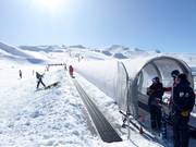 Förderbänder für die ersten Versuche