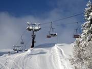 Riederberg-Doppelsesselbahn - 2er Sesselbahn fix geklemmt