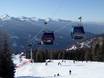 Skilifte Val di Fassa (Fassatal) – Lifte/Bahnen Alpe Lusia – Moena/Bellamonte