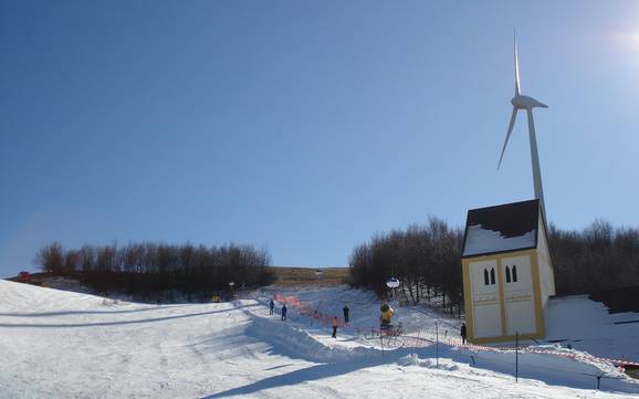 Höchstes Skigebiet in der Stadt München – Skigebiet Fröttmaninger Berg – München