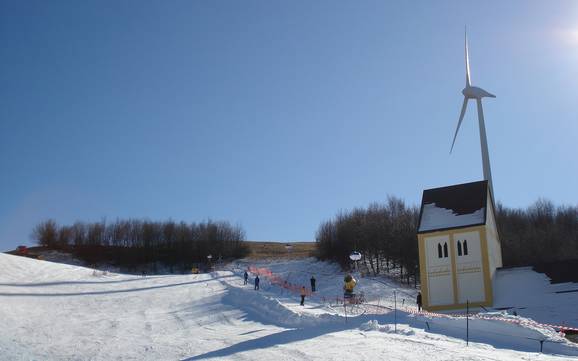 Höchste Talstation in der Stadt München – Skigebiet Fröttmaninger Berg – München