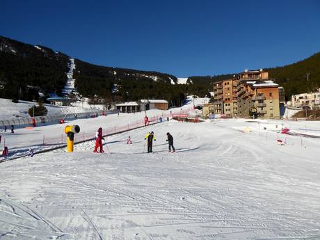 Skigebiete für Anfänger in den Französischen Pyrenäen – Anfänger Les Angles