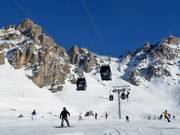 Saulire Express 2 - 8er Gondelbahn (Ein-Seil-Umlaufbahn)