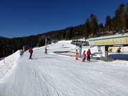 Das Ende der leichten Talabfahrt