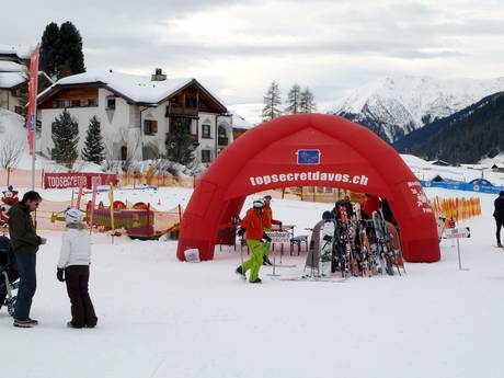 Topsi Kinderland der Skischule Top Secret Davos