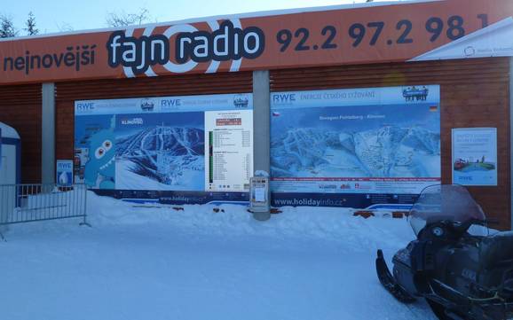 Aussiger Region (Ústecký kraj): Orientierung in Skigebieten – Orientierung Keilberg (Klínovec)