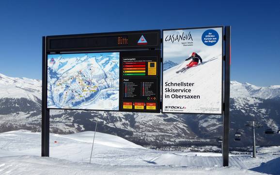Val Lumnezia: Orientierung in Skigebieten – Orientierung Obersaxen/Mundaun/Val Lumnezia