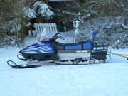 Skidoo für die Pistenpräparierung