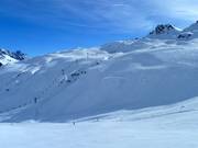 Tiefschneehänge am Fredakopf