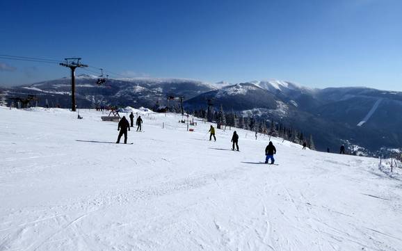 Sudeten (Sudety): Testberichte von Skigebieten – Testbericht Spindlermühle (Špindlerův Mlýn)