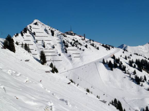 Blick auf das Walmendingerhorn