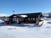 Skihütte an der Talstation