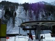 Col Bœuf - 4er Sesselbahn fix geklemmt