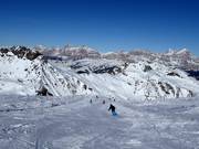 Piste auf der Marmolada