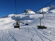 Freda Bahn - 2er Sesselbahn fix geklemmt