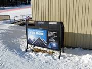 Mülltrennung im Skigebiet Mt. Norquay