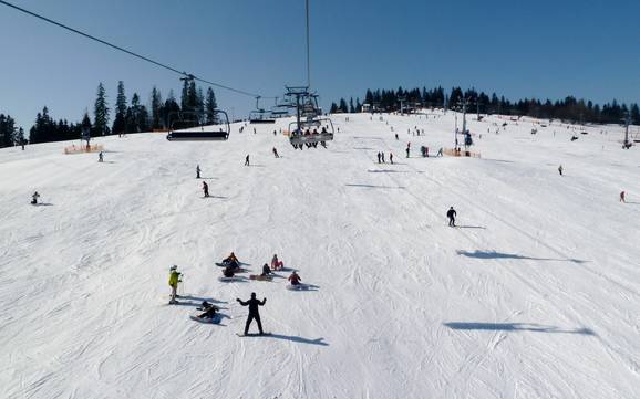 Bestes Skigebiet in den Ostbeskiden – Testbericht Białka Tatrzańska – Kotelnica/Kaniówka/Bania