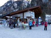 Gepflegter Kassenbereich