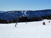 Leichte und breite Piste Chevreuil