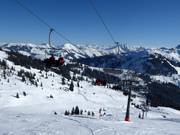 Windauberg - 4er Sesselbahn fix geklemmt