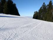 Präparierte Piste