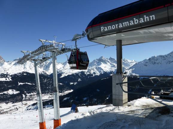 Tigignas-Somtgant - 10er Gondelbahn (Ein-Seil-Umlaufbahn)