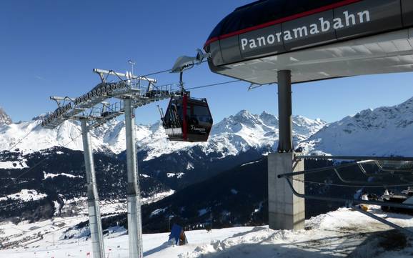 Oberhalbsteiner Alpen: beste Skilifte – Lifte/Bahnen Savognin