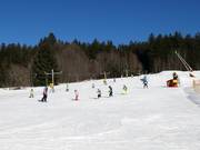 Leichte Piste im Tal in Nad Nádražím